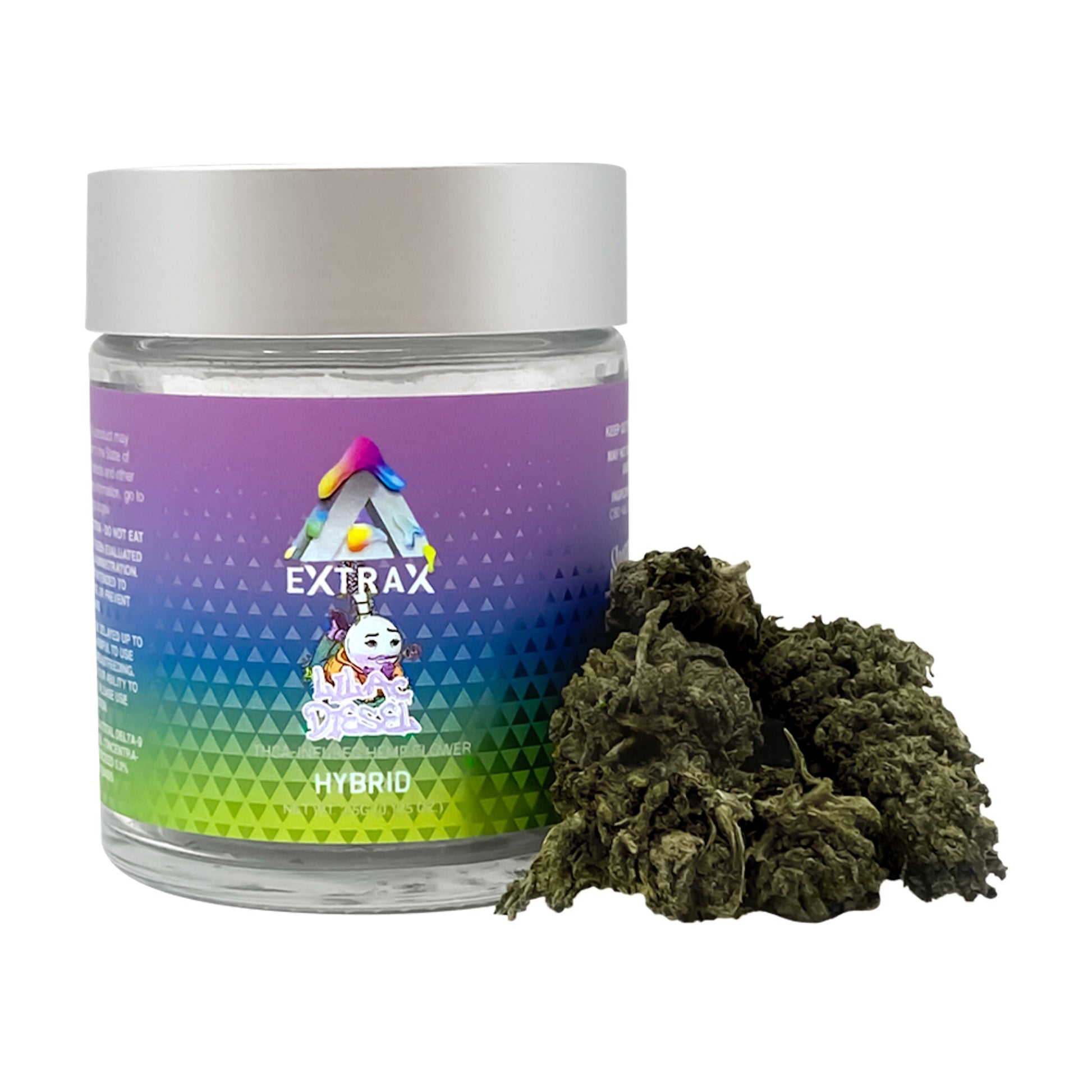 Extrax Adios THC-A Flower - 3.5g Lilac Diesel