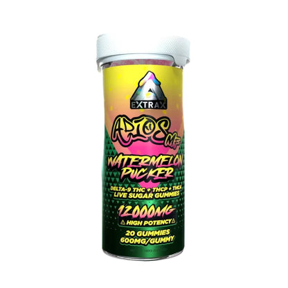 Extrax Adios THC-A Gummies - 12,000mg Watermelon Pucker / 1 Pack