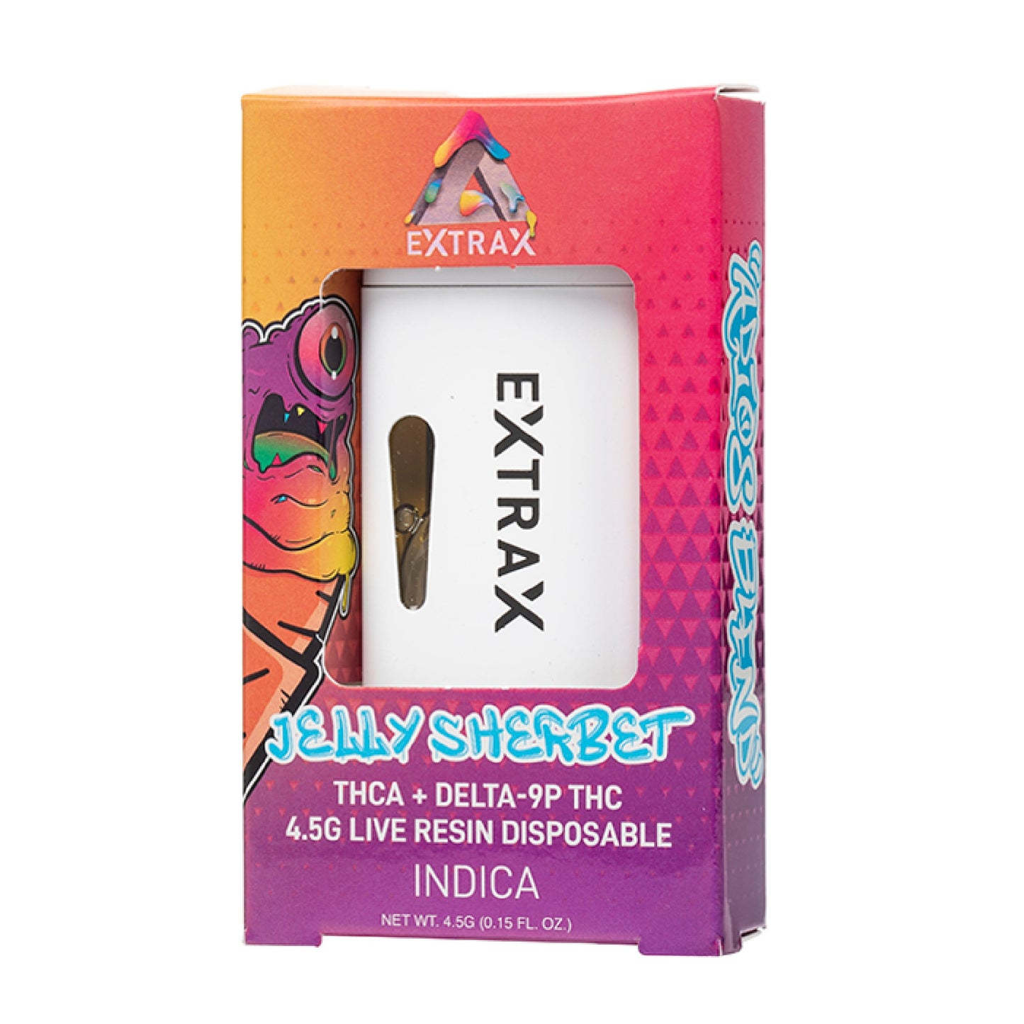 Extrax Adios THC-A Unit - 4500mg Jelly Sherbert (I) / 1 Pack