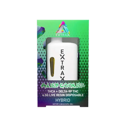 Extrax Adios THC-A Vaporizer - 4500mg Alien Cookies