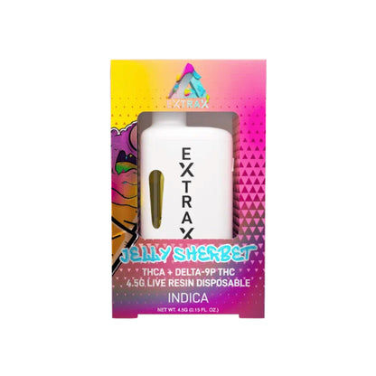 Extrax Adios THC-A Vaporizer - 4500mg Jelly Sherbert