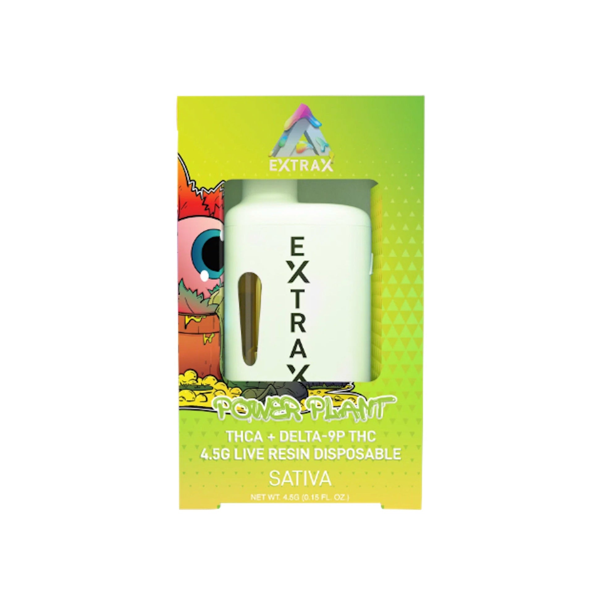 Extrax Adios THC-A Vaporizer - 4500mg Power Plant