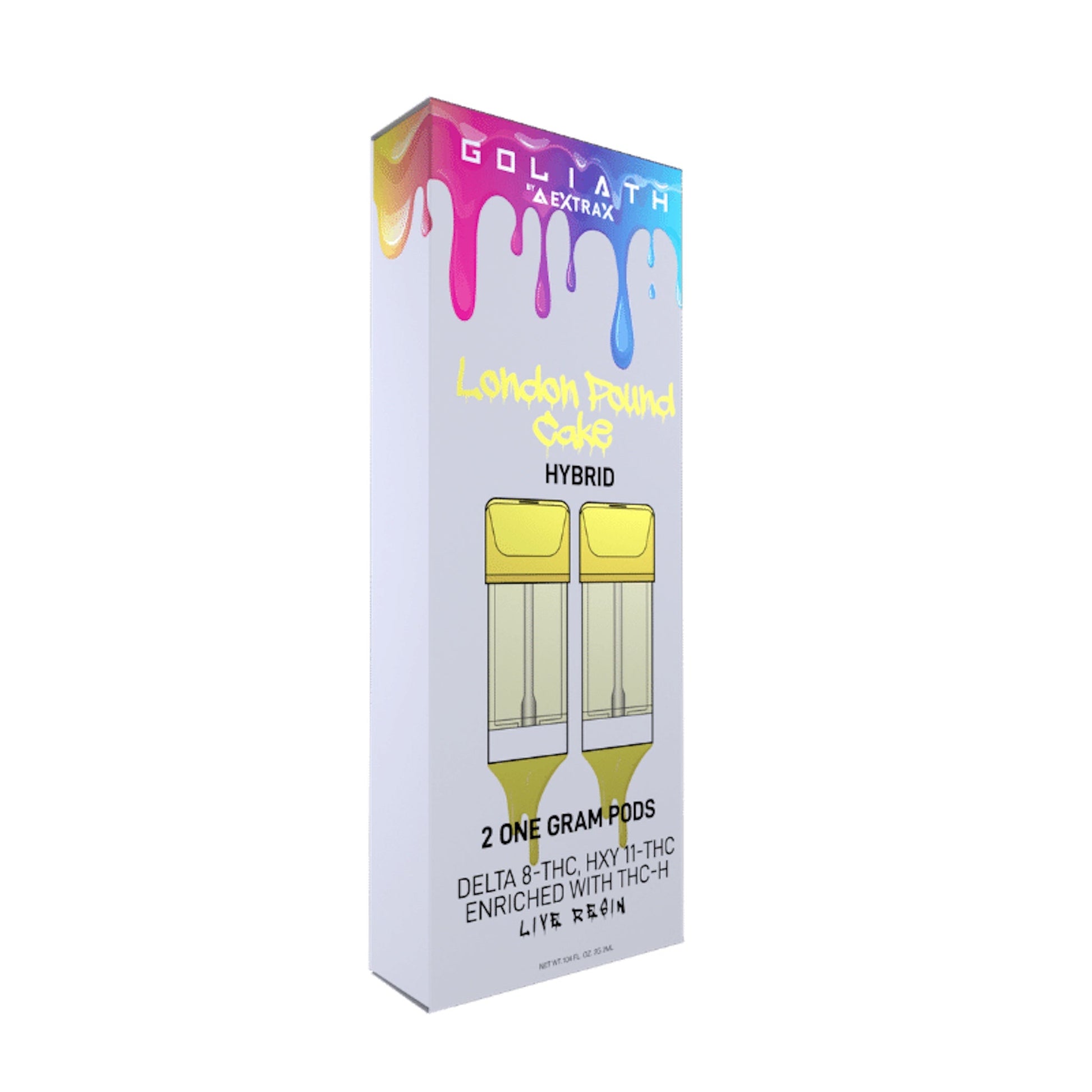 Extrax Goliath THC-B + Delta 8 Pods - 2 Pack - Everything 420 Extrax Goliath THC-B + Delta 8 Pods - 2 Pack - Everything 420
