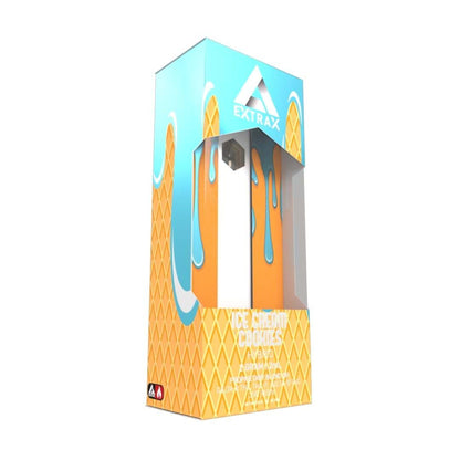 Extrax Live Resin Blend Vape - 2000mg Ice Cream Cookies (H)