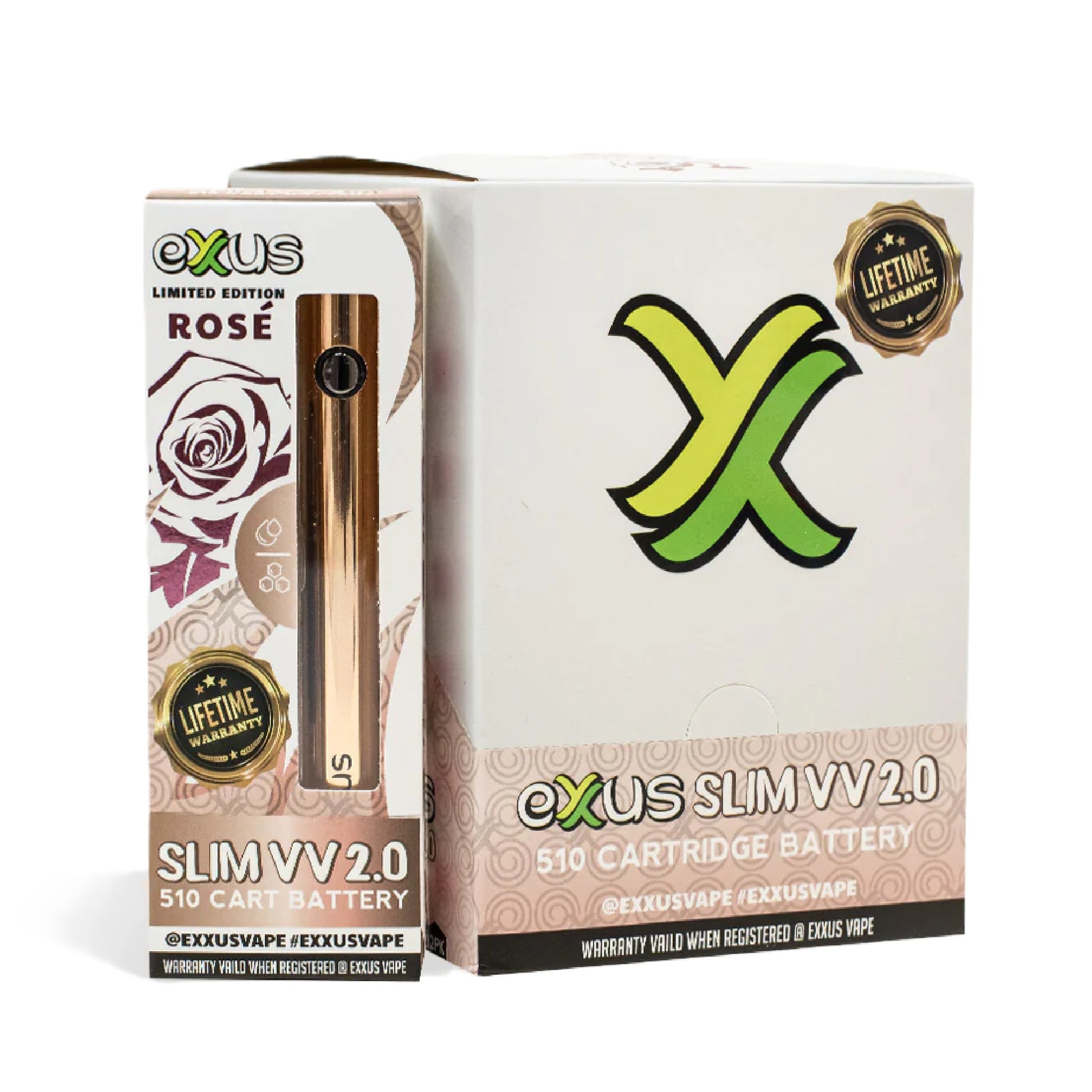 Exxus Limited Edition Envy Slim VV 2.0 510 Cart Battery