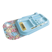Flight Deck - Slide-On Accessorized Lid w/ Rolling Tray Smiley
