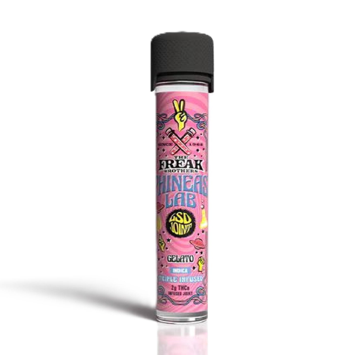Freak Brothers Phineas Lab LSD Terpene x THC-A Pre-roll - 2g Gelato