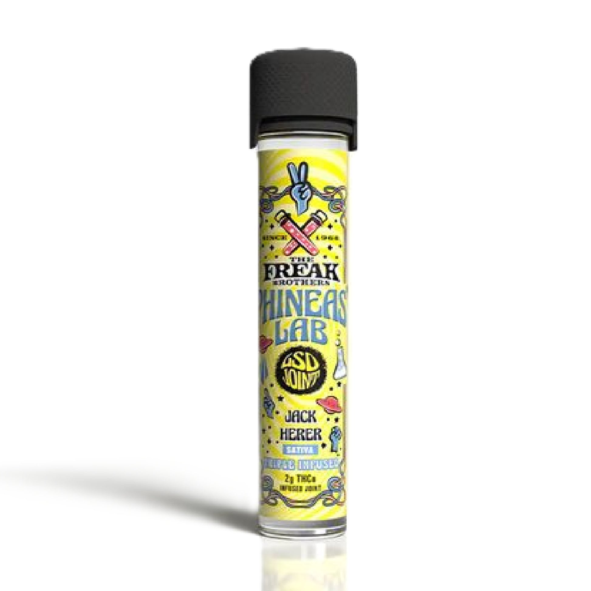 Freak Brothers Phineas Lab LSD Terpene x THC-A Pre-roll - 2g Jack Herer