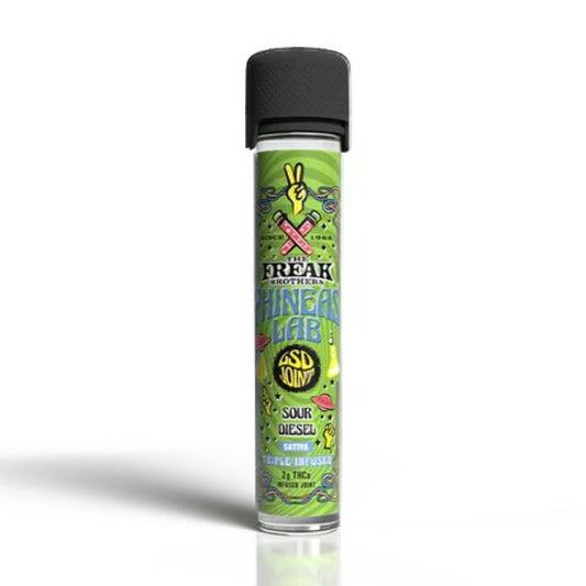Freak Brothers Phineas Lab LSD Terpene x THC-A Pre-roll - 2g Sour Diesel