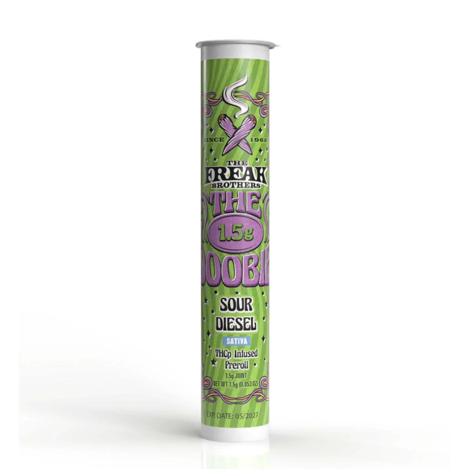 Freak Brothers The Doobie THC-P Infused Pre-roll - 1.5g Sour Diesel