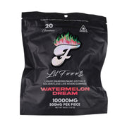 Fuego Lil F***S Nano D9 + THC-P Live Rosin Gummies - 10,000mg Watermelon Dream