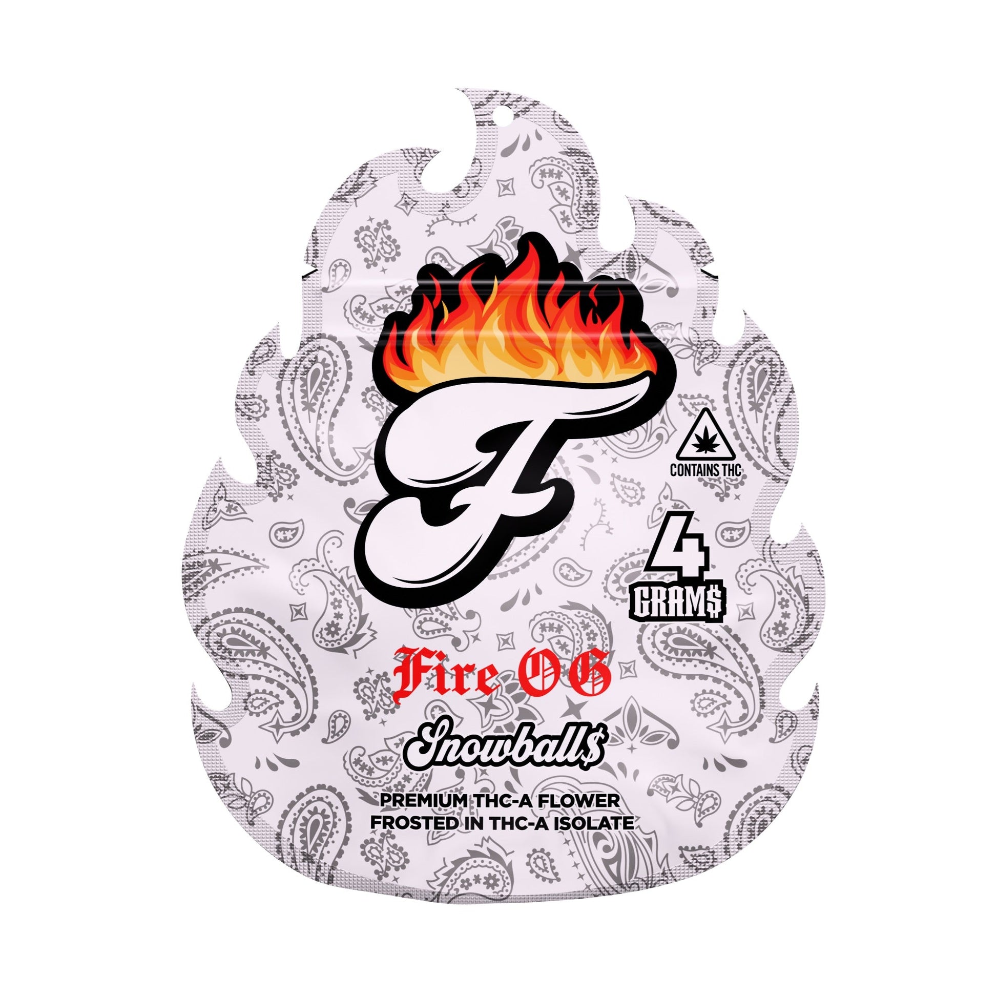 Fuego Premium Snowballs THCa Flower - 4g Fire OG (I)
