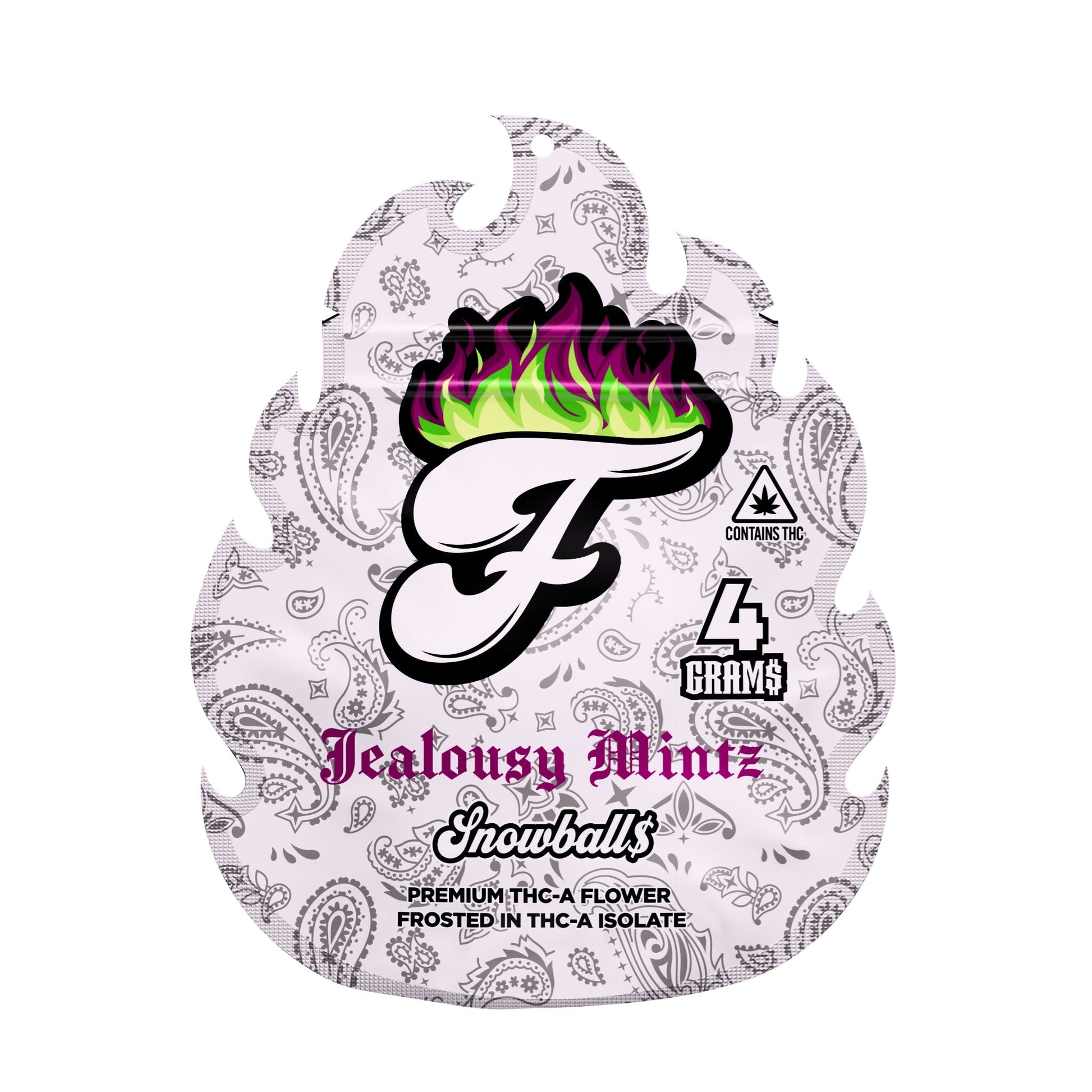Fuego Premium Snowballs THCa Flower - 4g Jealousy Mintz (I)