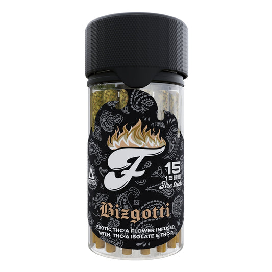 Fuego THC-A + THC-P Pre-Rolls - 15ct Bizgotti (S)