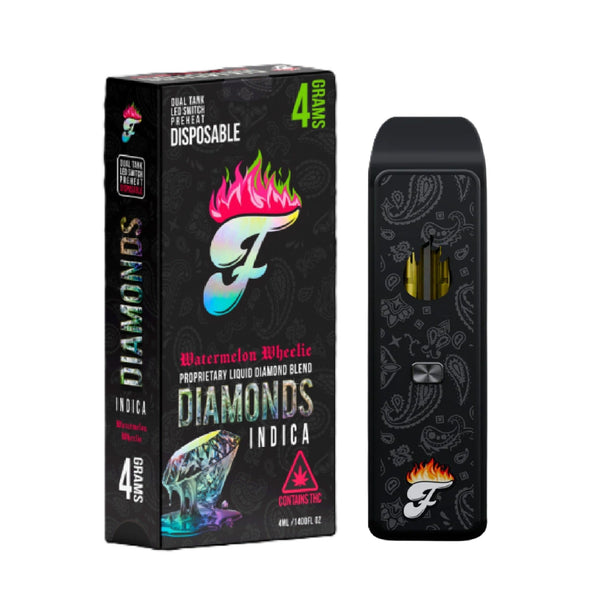 Fuego THC Liquid Diamonds Vaporizer - 4000mg - Everything 420