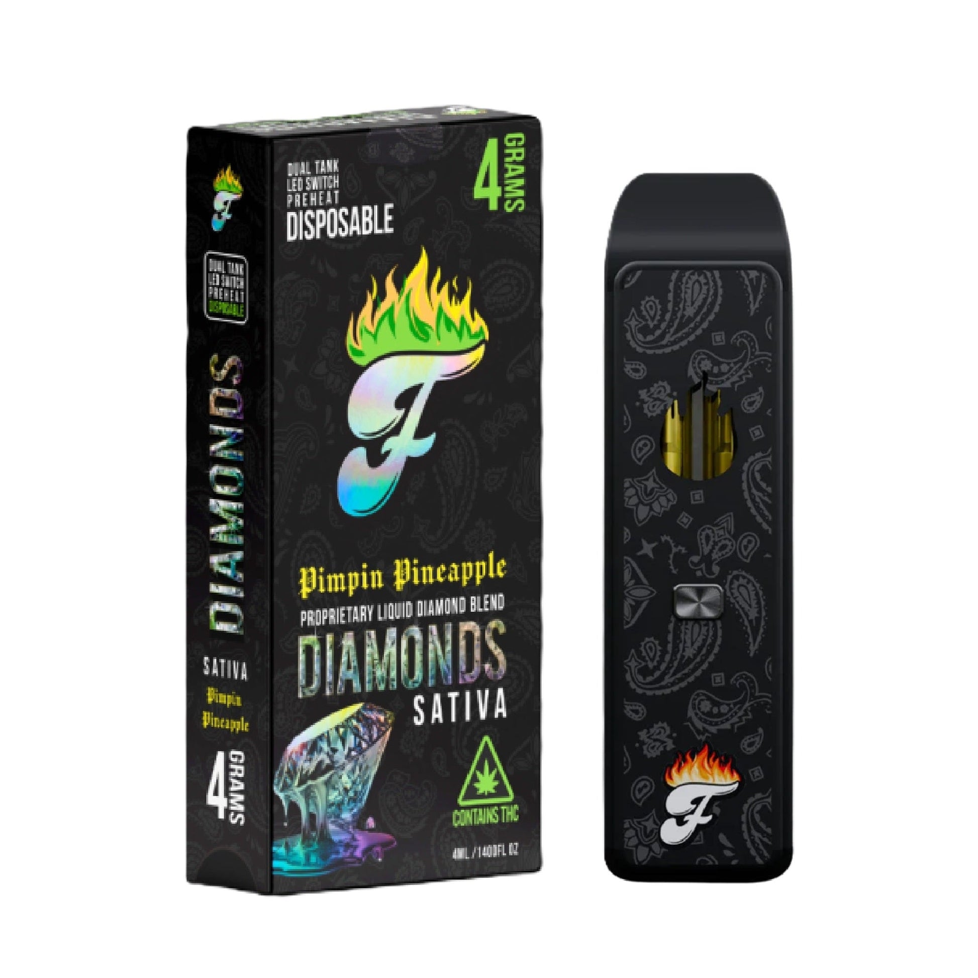 diamond thc vapes THCH Vape Cartridge - Diamond OG For Sale main image 0