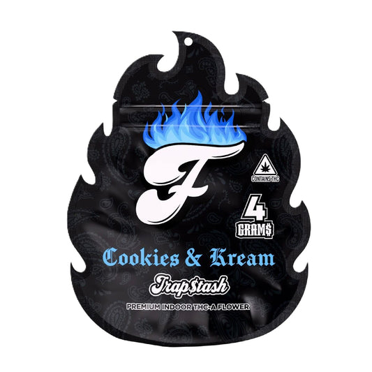 Fuego Trap $Tash THCa Flower - 4g Cookies n Cream (H)