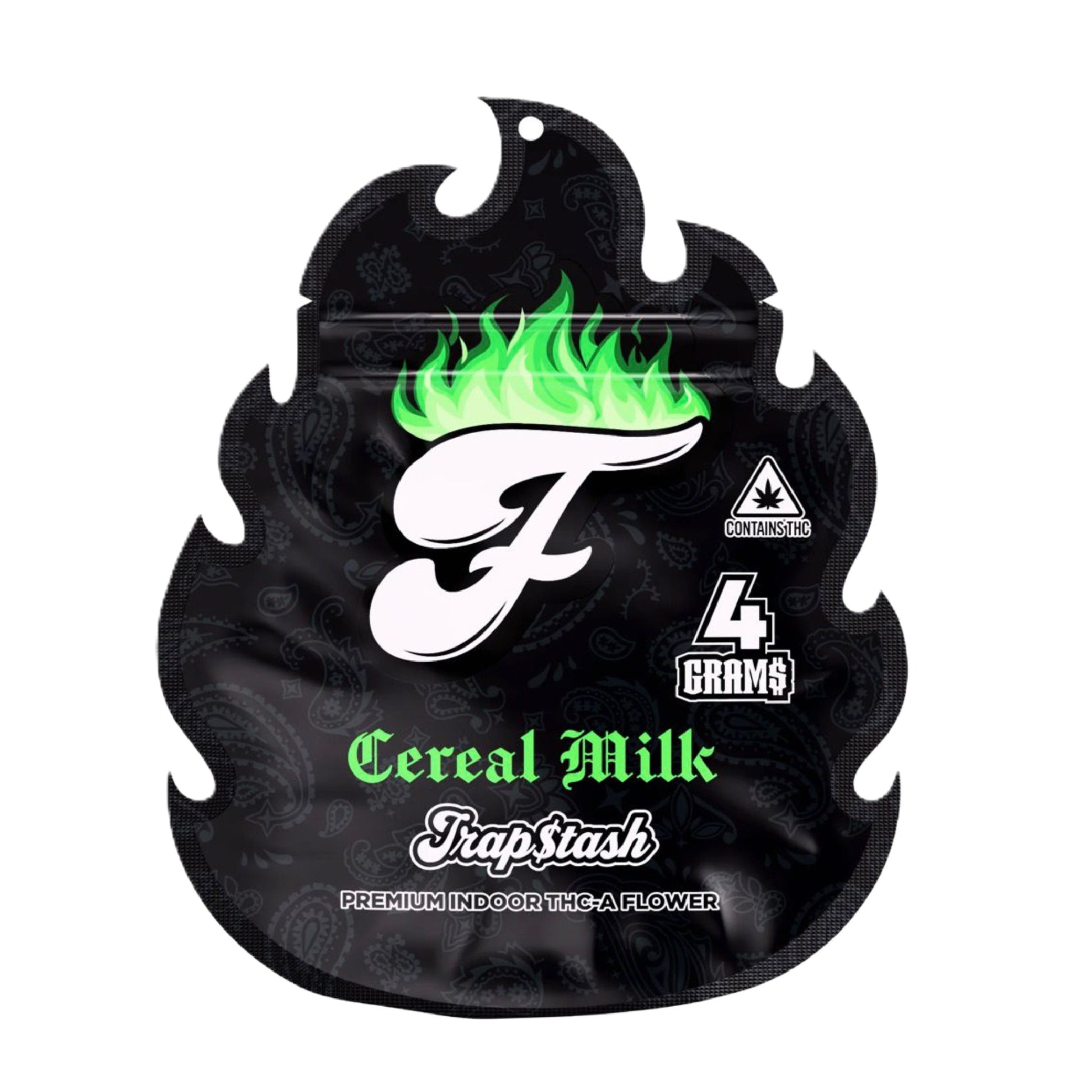 Fuego Trap $Tash THCa Flower - 4g Cereal Milk (S)