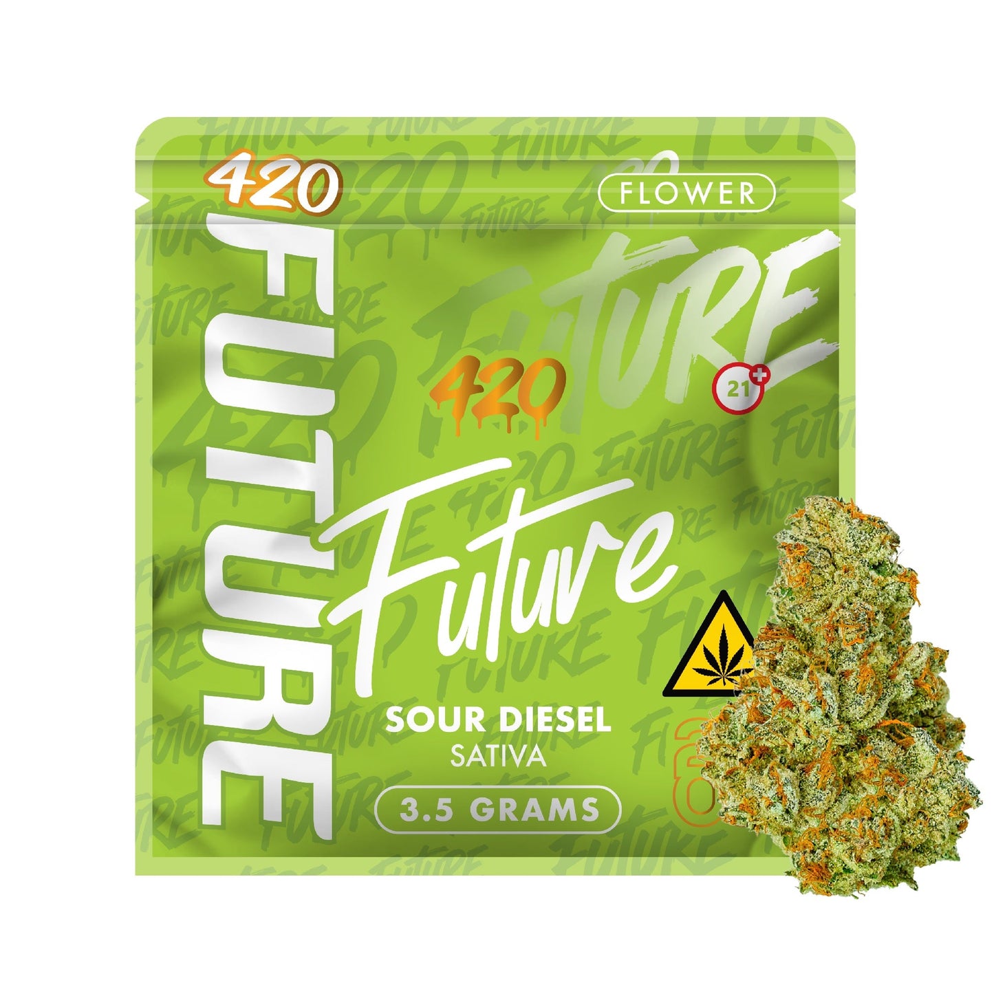 Future 420 THCa Flower - 3.5G Green Sour Diesel (S)
