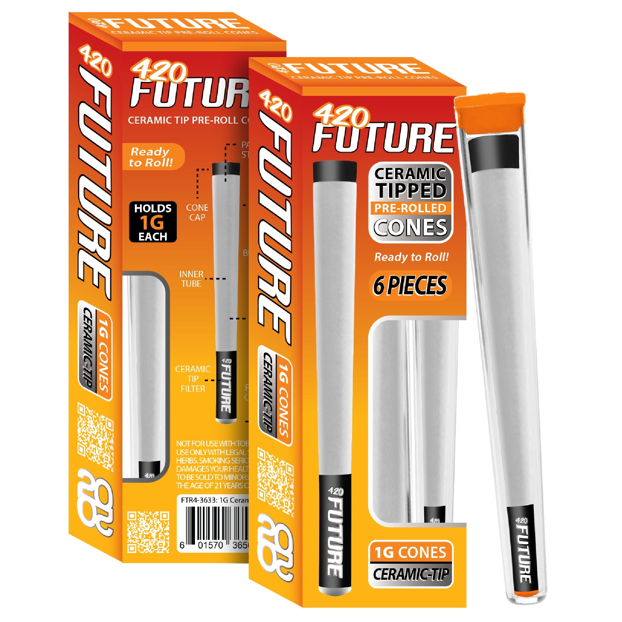 Future Ceramic Tip Cones - 1g - Everything 420