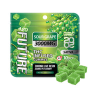 Future THC-A Infused Sour Grape Gummies - 3000mg
