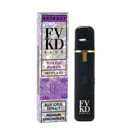 FVKD Blue Lotus Extract Vaporizer - 3500mg Purple Punch