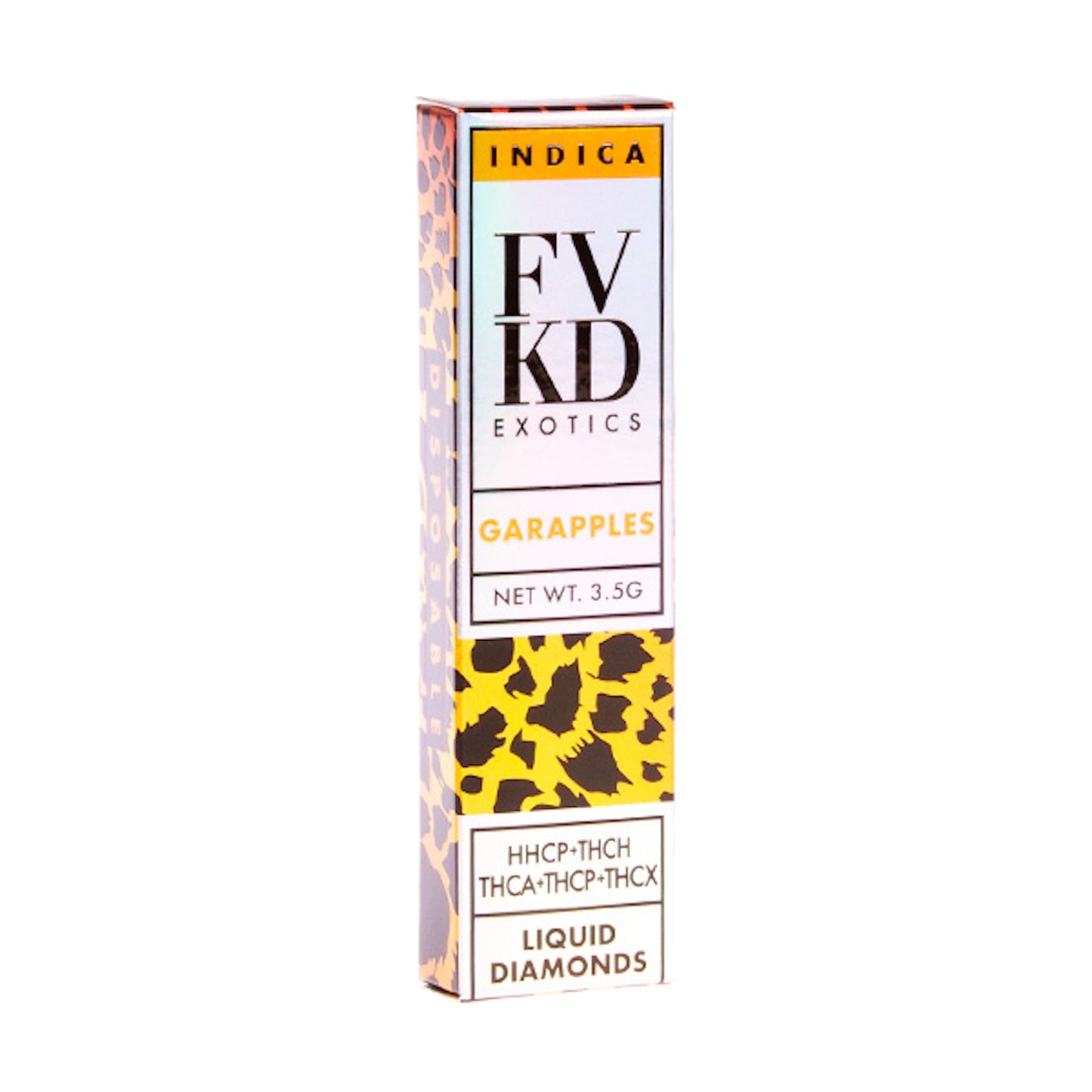 FVKD Exotics Liquid Diamonds Vaporizer - 3500mg Garapples (I)