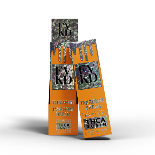 FVKD THC-A Live Rosin Minis Device - 1500mg Tangerine Dream (S)