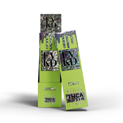 FVKD THC-A Live Rosin Minis Device - 1500mg Zours (S)
