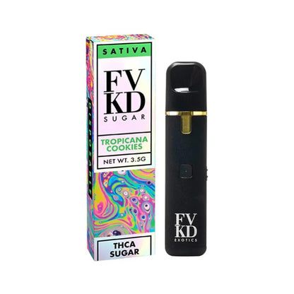 FVKD THCA Sugar Device - 3500mg Tropicana Cookies (S) / 1 Pack