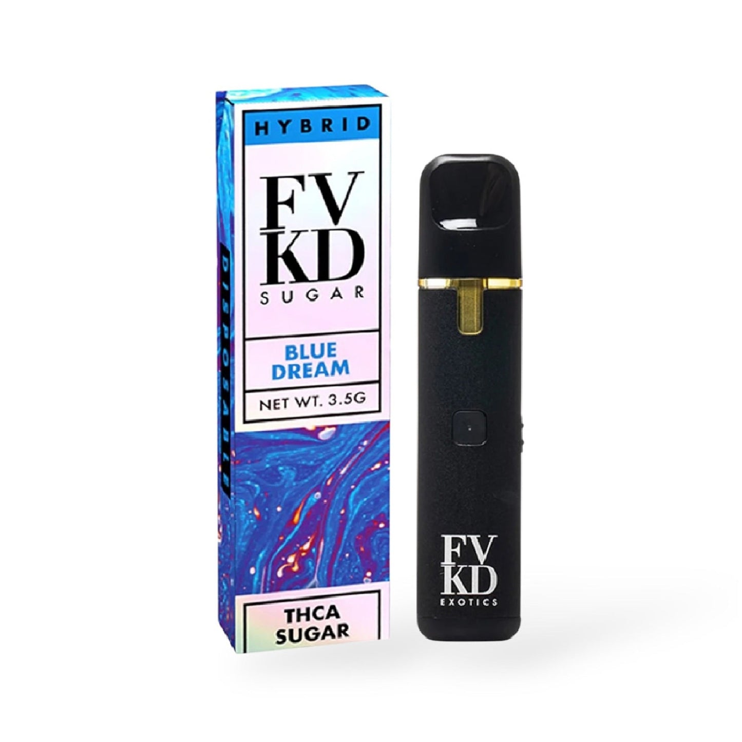 FVKD THCA Sugar Vaporizer - 3500mg Blue Dream (H)
