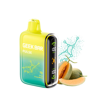 Geek Bar Pulse 15000 Puff Crazy Melon Nic Vape - 5%