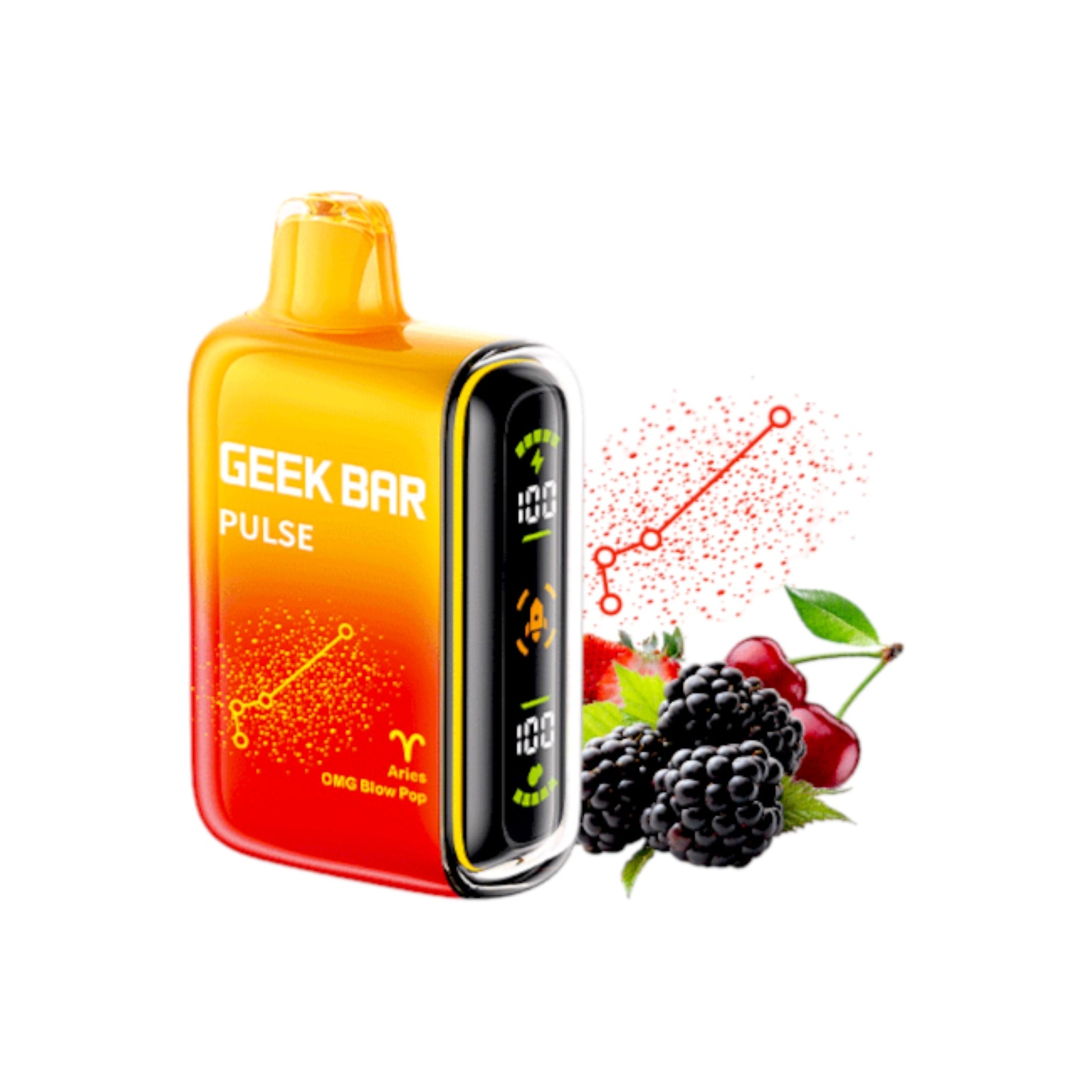 Geek Bar Pulse 15000 Puff OMG Blow Pop Nic Vape - 5%