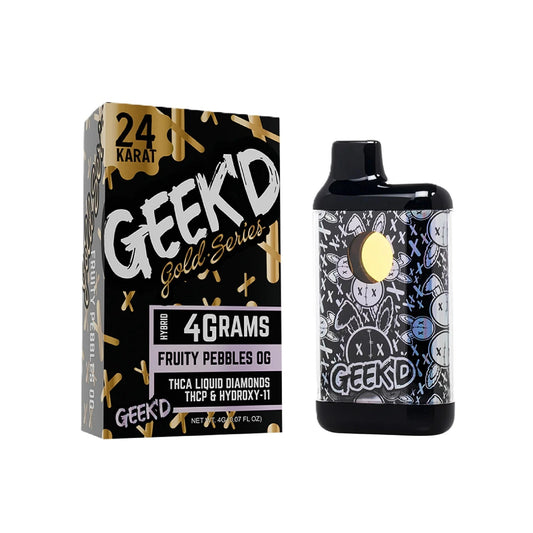 Geekd 24K Gold Series Device - 4000mg