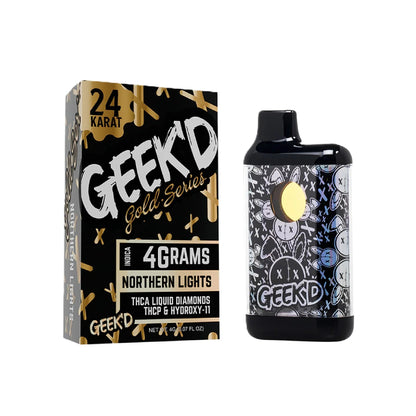Geekd 24K Gold Series Device - 4000mg Northern Lights (I) / 1 Pack