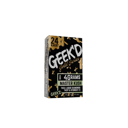 Geekd 24K Gold Series Vaporizer - 4000mg Master Kush