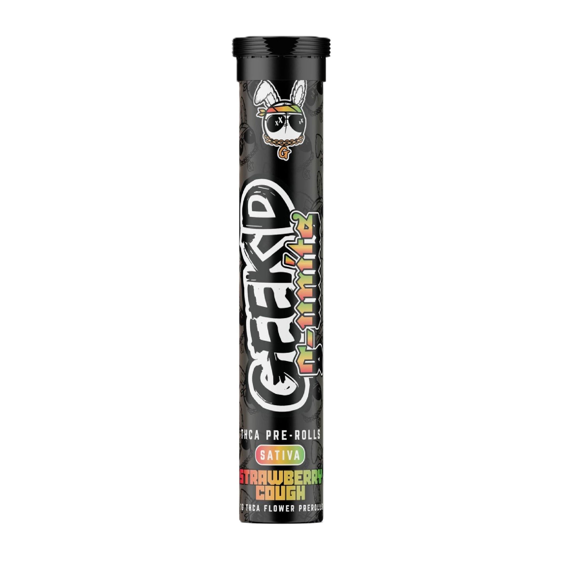 Geekd G-Units THC-A Pre-Roll - 1g Strawberry Cough (S)