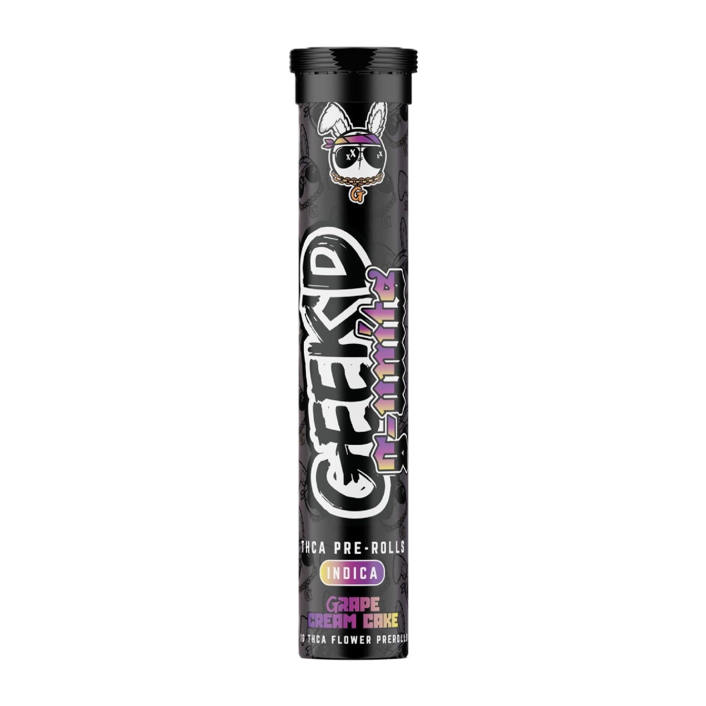 Geekd G-Units THC-A Pre-Roll - 1g Grape Cream Cake (I)