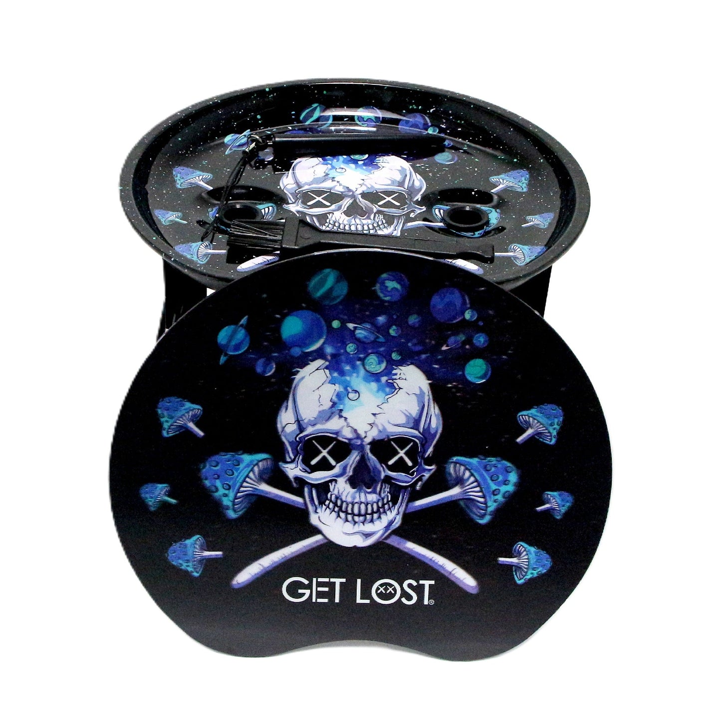 Get Lost 3D Rolling Tray Station Get Lost Skull