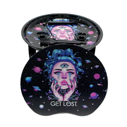 Get Lost 3D Rolling Tray Station Get Lost Third Eye Girl