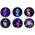 Get Lost 4 Piece Galaxy Grinder - 50mm Set 05