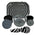 Get Lost 5-in-1 Hand Pipe Gift Set Black and White Spiral