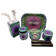 Get Lost 7-in-1 Juice Box Bubbler Gift Set Trippy Spiral