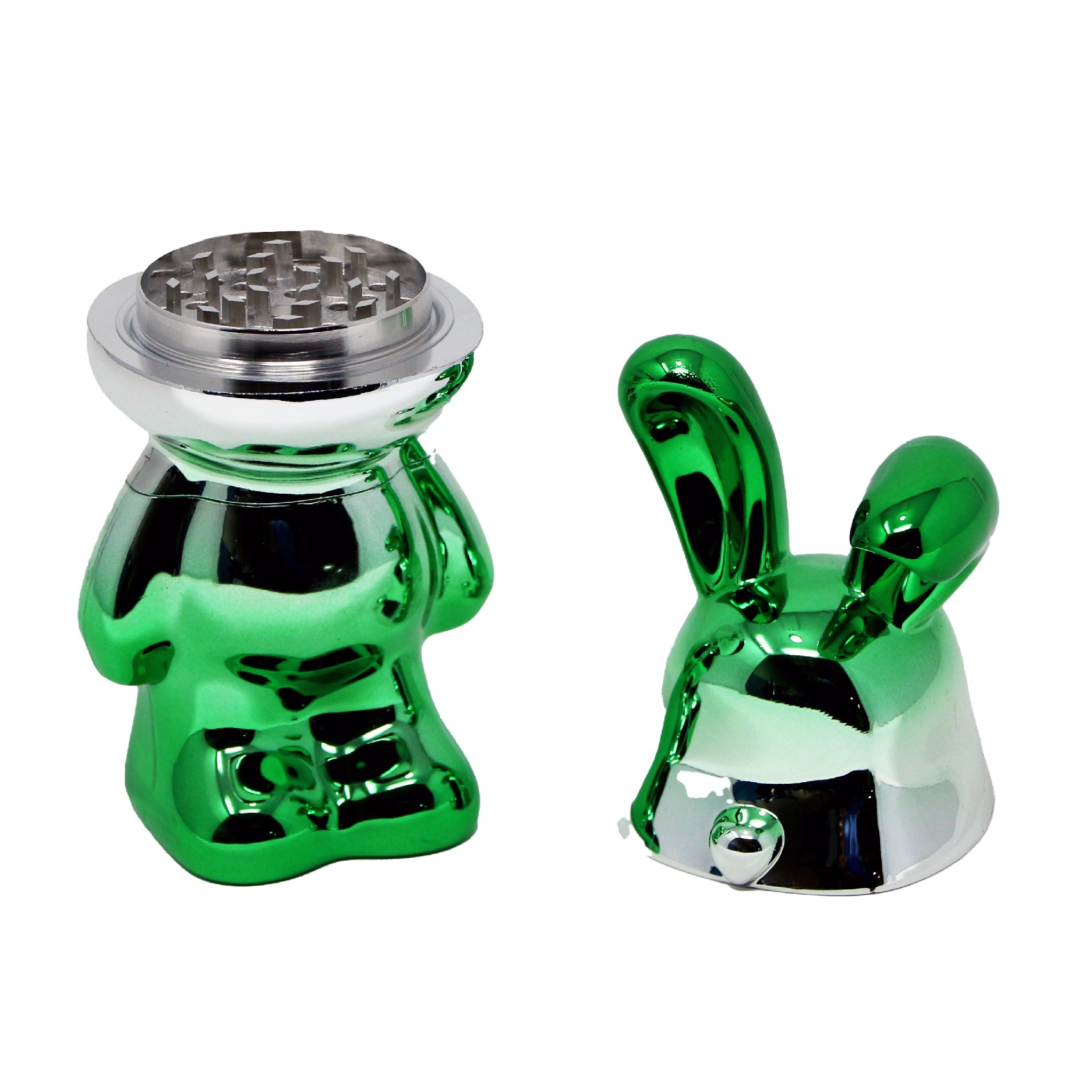 Get Lost Bunny Chrome Herb Grinder - Everything 420