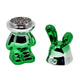 Get Lost Bunny Chrome Herb Grinder