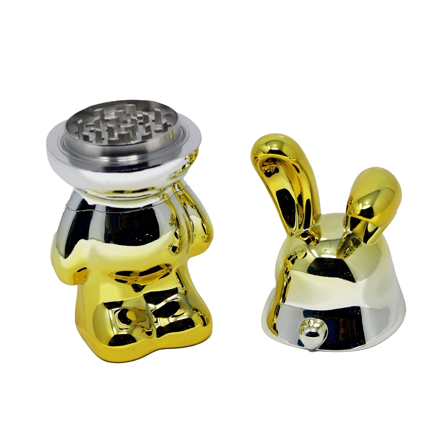 Get Lost Bunny Chrome Herb Grinder