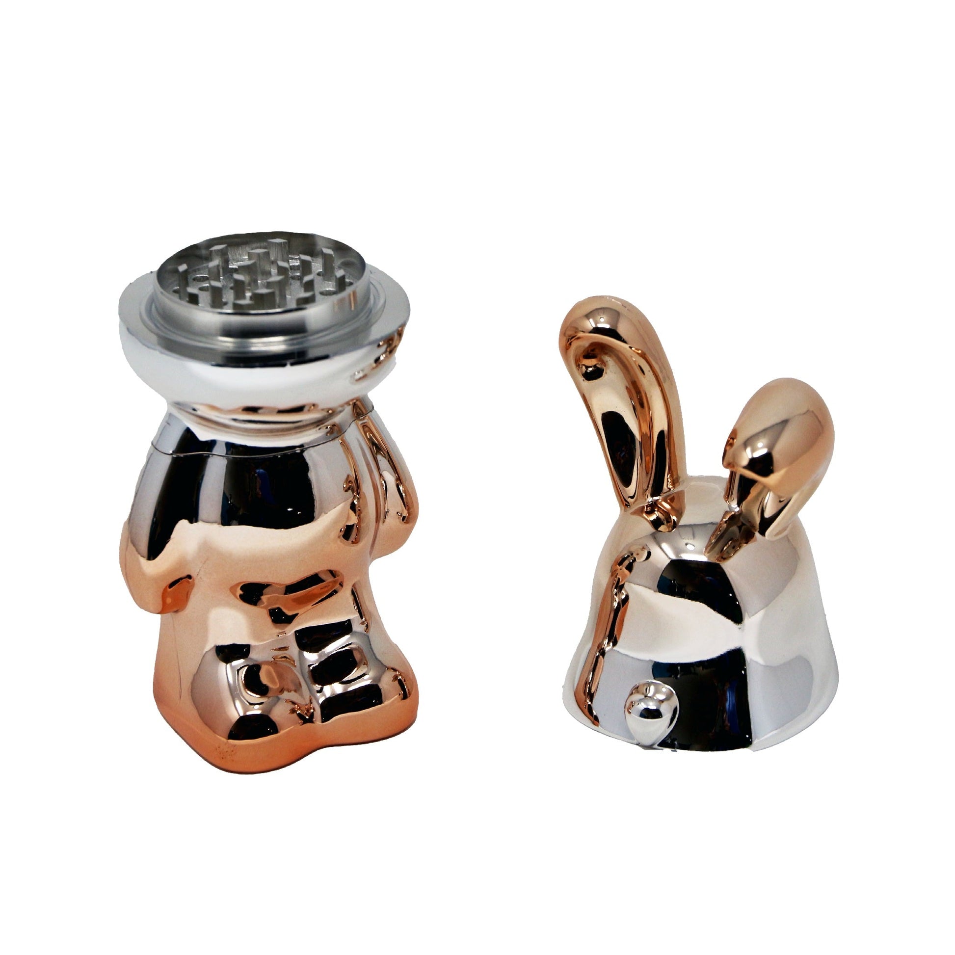 Get Lost Bunny Chrome Herb Grinder