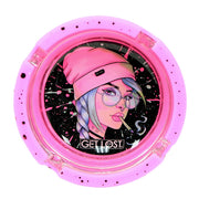 Get Lost Glass Ashtray w/ Silicone Set