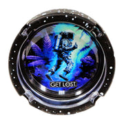 Get Lost Glass Ashtray w/ Silicone Set