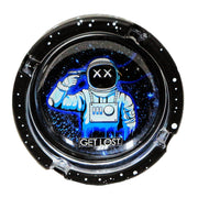 Get Lost Glass Ashtray w/ Silicone Set
